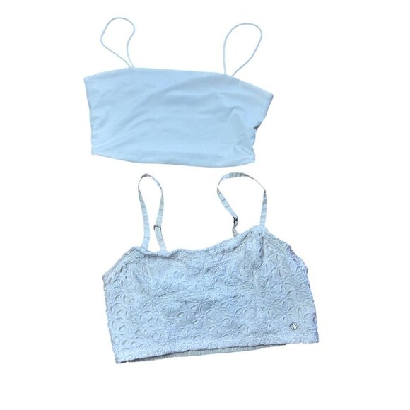 ABErCROMBIE & FITCH Lace Bralette Cropped Top Bra Top Size Small w Shein Top - Picture 1 of 8